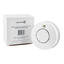 Certified optical smoke alarm with Easichange adaptor, quick guides, and replacement tool